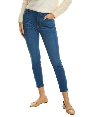 7 For All Mankind Ультравысокие джинсы Mazete Skinny на щиколотке женские синие 24