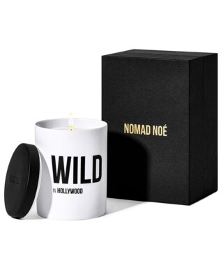 Nomad Noe Wild In Hollywood - Роскошная ароматическая свеча Oud & Spirits черного цвета