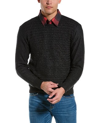 

Всепогодный винтажный мужской свитер с круглым вырезом Marl, Grey