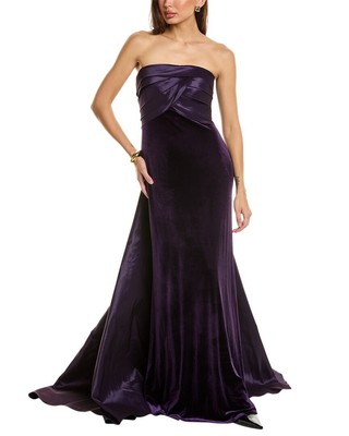 Женское платье Tadashi Shoji в смешанной технике