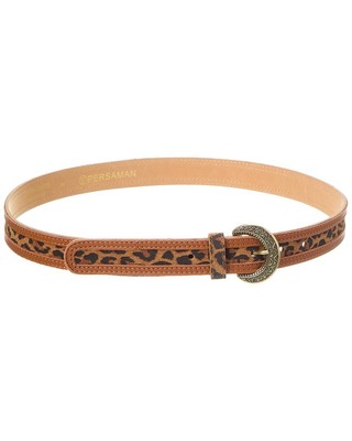 Persaman New York Lillian13 Leather Belt Womens