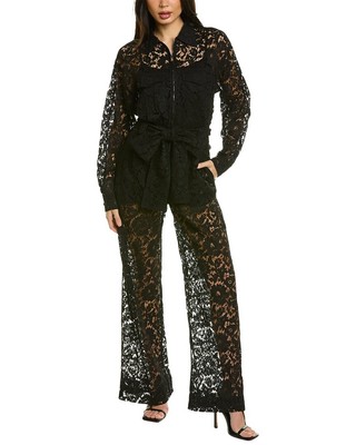 

Женский кружевной комбинезон Valentino, Noblack