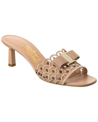 

Сандалии Ferragamo Glo женские бежевые 7,5 C, Бежевый, NA
