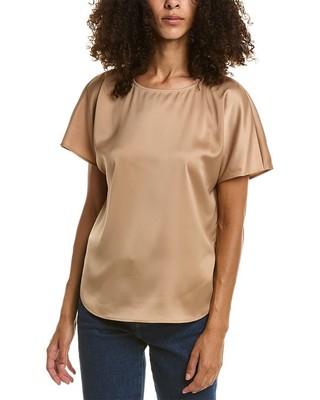 

Женская блузка с воротником Anne Klein Bateau, Коричневый