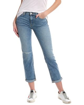 

Hudson Jeans Nico The One Прямые женские джинсы до щиколотки, Синий, NA