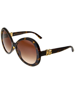 Солнцезащитные очки Dolce & Gabbana Унисекс Dg6194u 60 мм женские коричневые