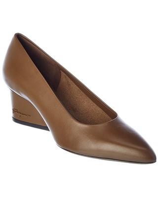 Женские кожаные туфли-лодочки Ferragamo Velia