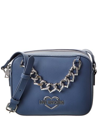 

Женское кроссбоди Love Moschino синего цвета, NA