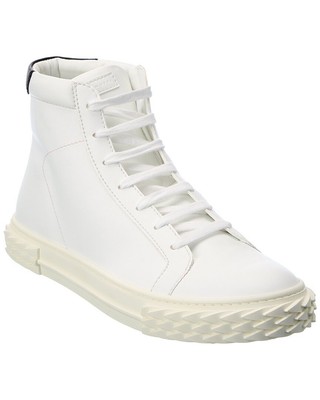 

Мужские кожаные кроссовки Giuseppe Zanotti Blabber белые, Белый, NA