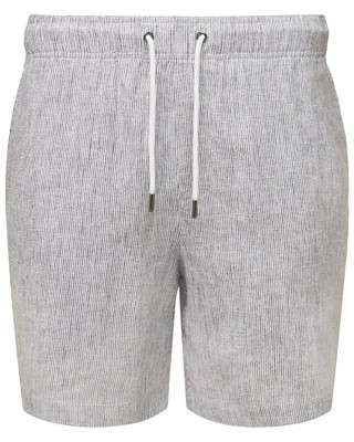 

Мужские шорты карго из льняной смеси Onia Air, Deep navy/white, NA