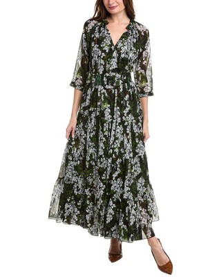 Samantha Sung Eva Maxi Dress Womens Black 8