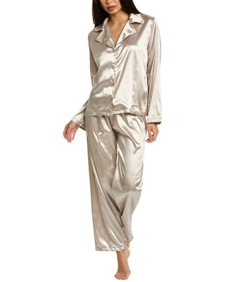 

Женский пижамный комплект Anna Kay Donatella, 2 шт., бежевый