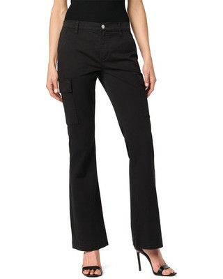 Джинсы-карго Joe S Jeans черного цвета с укороченными джинсами для женщин