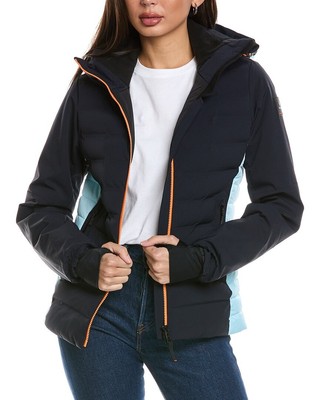 Лыжная куртка Bogner Janka3 женская синяя 4