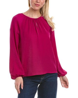 

Женская блузка с вырезом спереди Vince Camuto, Розовый