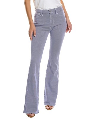 

Женские джинсы Frame Denim Le High Blue Stripe Flare, Синий, NA