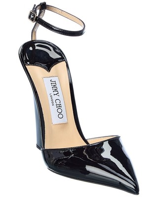 Женские лакированные туфли на танкетке Jimmy Choo Blake 110