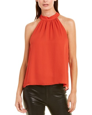 

Женский топ Three Eighty Two Jess Halter оранжевый, NA