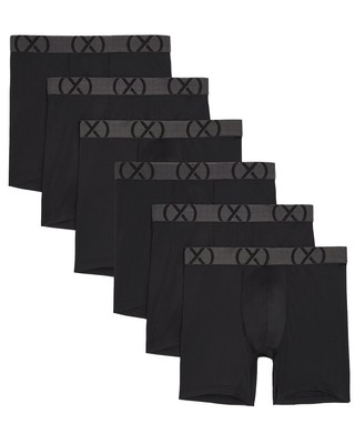 2(X)Ist Set Of 6 Sport Mesh Boxer Brief Mens  L