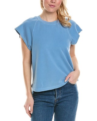 Женская толстовка Sundry Shirttail синего цвета 0
