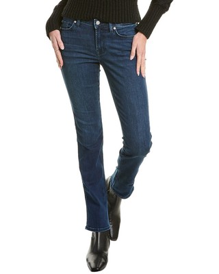 7 For All Mankind Kimmie Hazel Form Fitted Straight Leg Jean Womens Blue 24