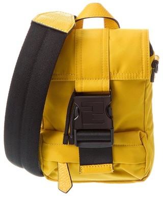 

Fendi Fendiness Mini Жаккардовый Мужской Рюкзак Желтый, NA