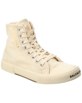 

Высокие кеды Balenciaga Paris из парусины женские, Белый, NA