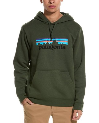Толстовка с капюшоном Patagonia Logo Uprisal мужская синяя S