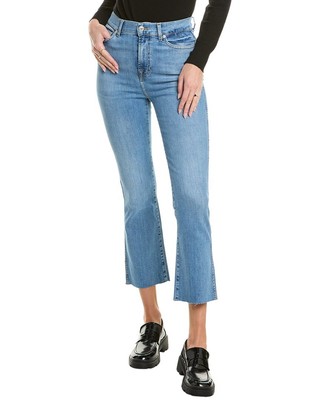 7 Для всего человечества С завышенной талией в джинсах Slim Kick Jean Womens