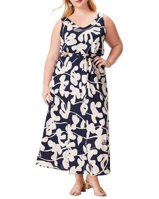 Женское платье Nic+Zoe Plus Water Lilies Bianca 3X