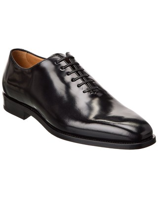 

Кожаные мужские оксфорды Ferragamo Geoffery, Черный, NA