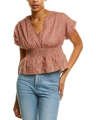 

Madewell Ellis Топ женский, Розовый