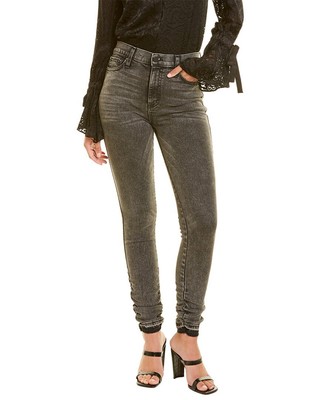 

Женские джинсы скинни Alice + Olivia Good Stacked, черные, Черный, NA