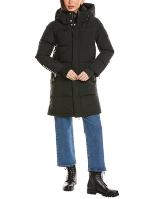 Pre-owned Rudsak Joelle Down Coat Women's In Black