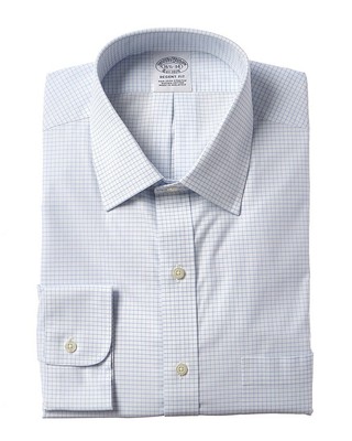 

Мужская классическая рубашка Brooks Brothers Regent Fit, Синий, NA