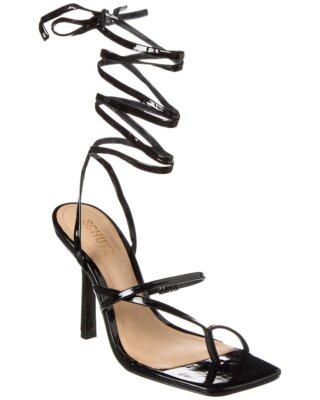 

Женские кожаные сандалии Schutz Lily, Черный, NA