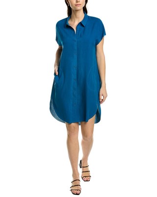 

Шелковое платье Go Silk с лесенкой на спине женское, Синий