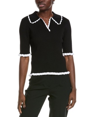 Nanette By Nanette Lepore Collared Sweater Womens