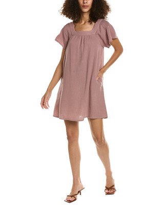 

Женское мини-платье Madewell Misa размера, Mauve shadow
