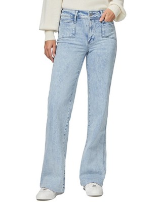 

Брюки с высокой посадкой Paige Denim Leenah Alivia Женские джинсы, NA
