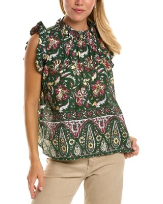 

Джуд Конналли Майли Топ женский, Bfjgbatik floral jungle green