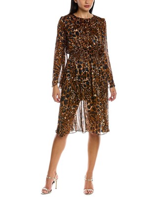 

Женское платье трапециевидного силуэта Traffic People Trance, Коричневый