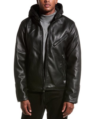 Мотокуртка Hudson Jeans Мужская черная Xxl