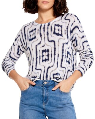 

Женский свитер Nic+Zoe Petite Easy Angles Petite, Синий