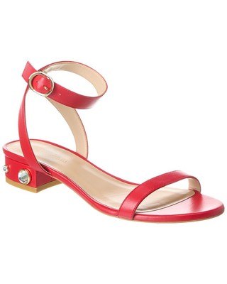 Женские кожаные сандалии Stuart Weitzman Dancer Allshine 25