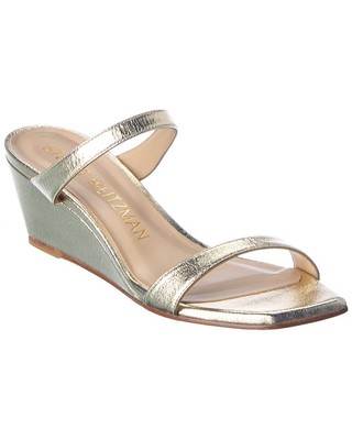 

Stuart Weitzman Aleena 75 Кожаные сандалии на танкетке Женские, Pybpatent, NA