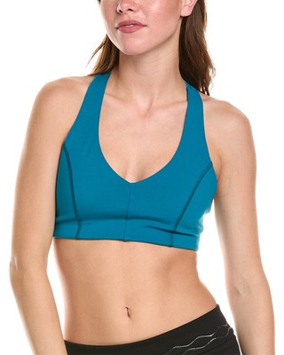 Spiritual Gangster Sol V-Neck Bra Womens Blue Xs