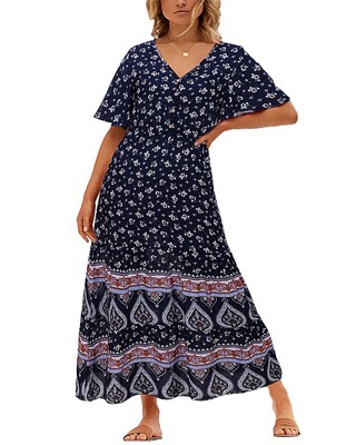 

Платье Persea женское, размер, Navy - multicolor print