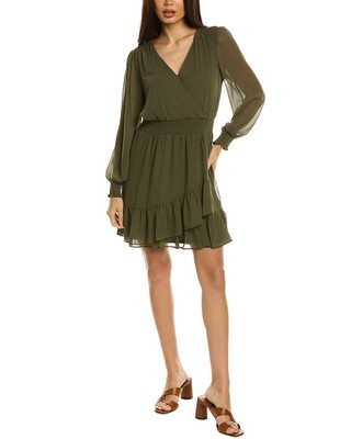 

Женское платье с запахом спереди Vince Camuto, Light olive