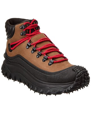 Мужские кожаные кроссовки Moncler Trailgrip High Gtx